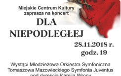 Więcej o: MCK zaprasza na koncert „Dla Niepodległej”